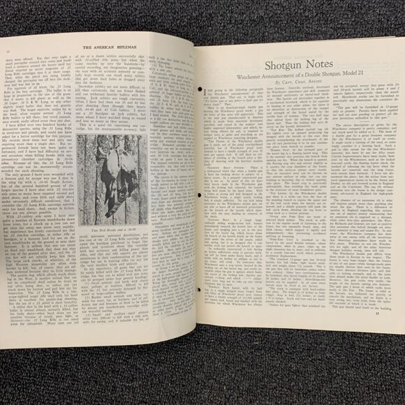 Vintage The American Rifleman Magazine July 1930 Sporting Hunting Firearms - Picture 10 of 11